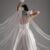 Daisy 3D Flower Comb Veil: Timeless Elegance