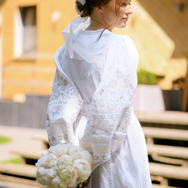 Bridal ribbon with personal embroidery Bridal ribbon with personal embroidery