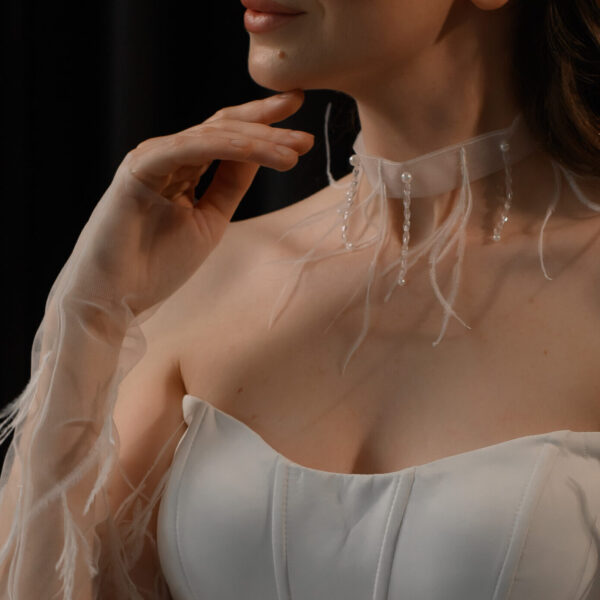 Choker feather light Choker feather light